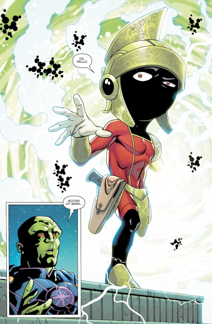 Martian Manhunter and Marvin the Martian