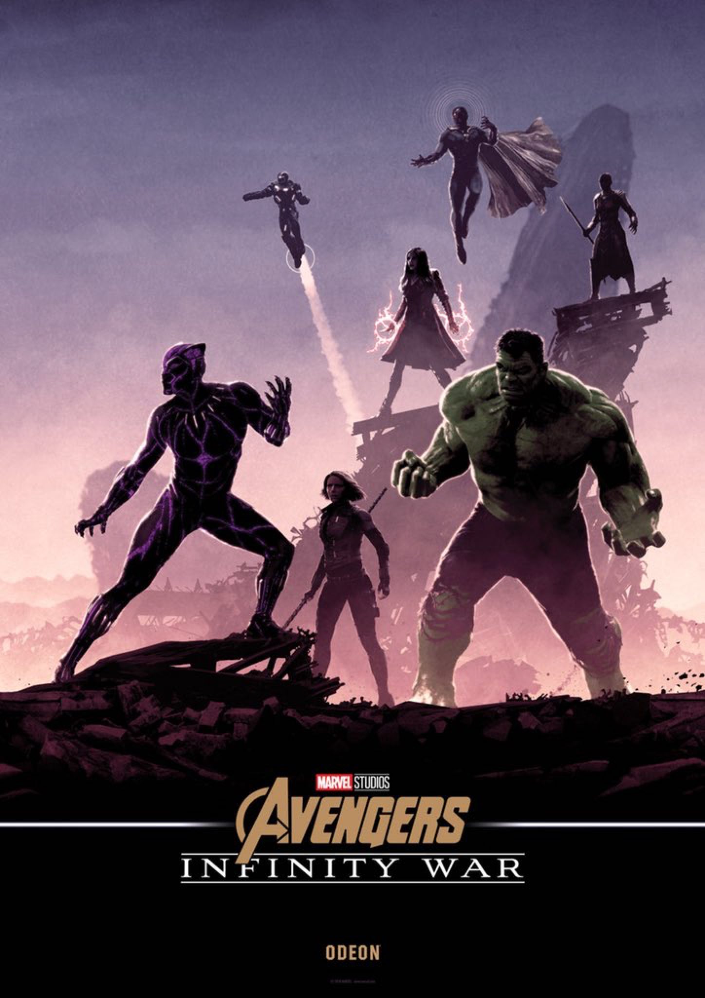 These Matt Ferguson Infinity War Posters Are Incredible