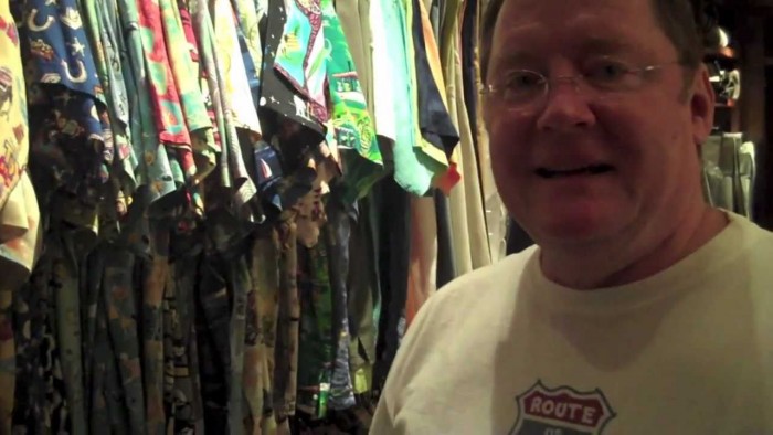  John Lasseter's Film-Themed Hawaiian Shirts