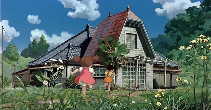 me neighbor totoro house