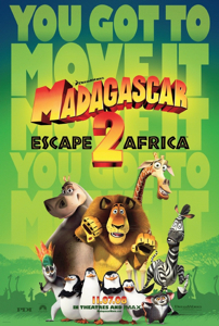Madagascar 2 Movie Poster