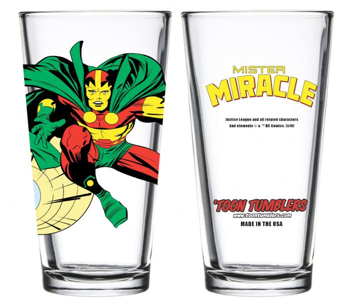 Mister Miracle Pint Glass