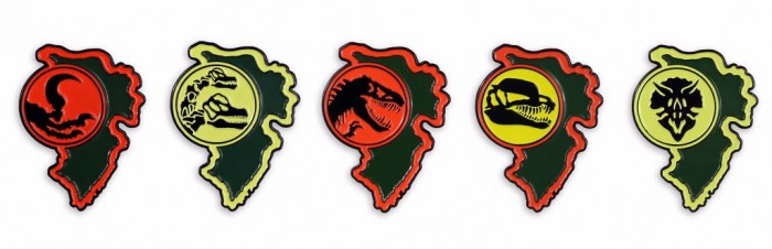 Jurassic Park Enamel Pins