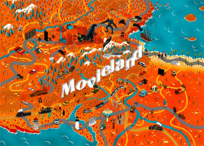 Maps of Movieland