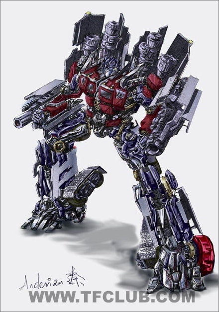 New Optimus Prime Concept Art?