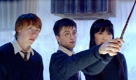 Ron, Harry & Cho in Dumbledore's Army