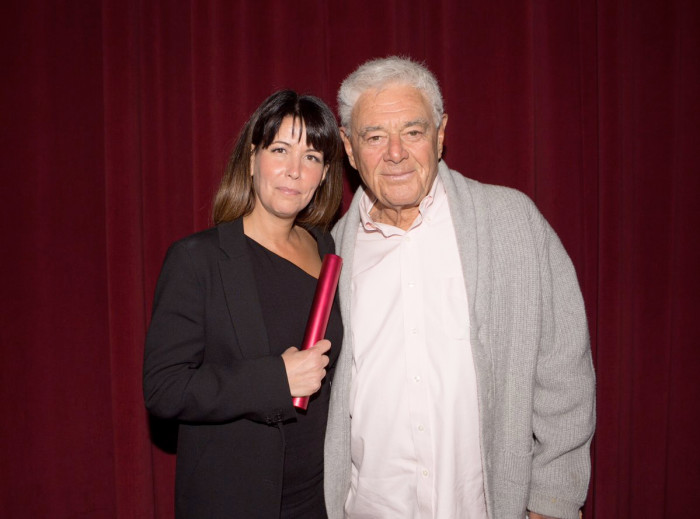 Patty Jenkins and Richard Donner