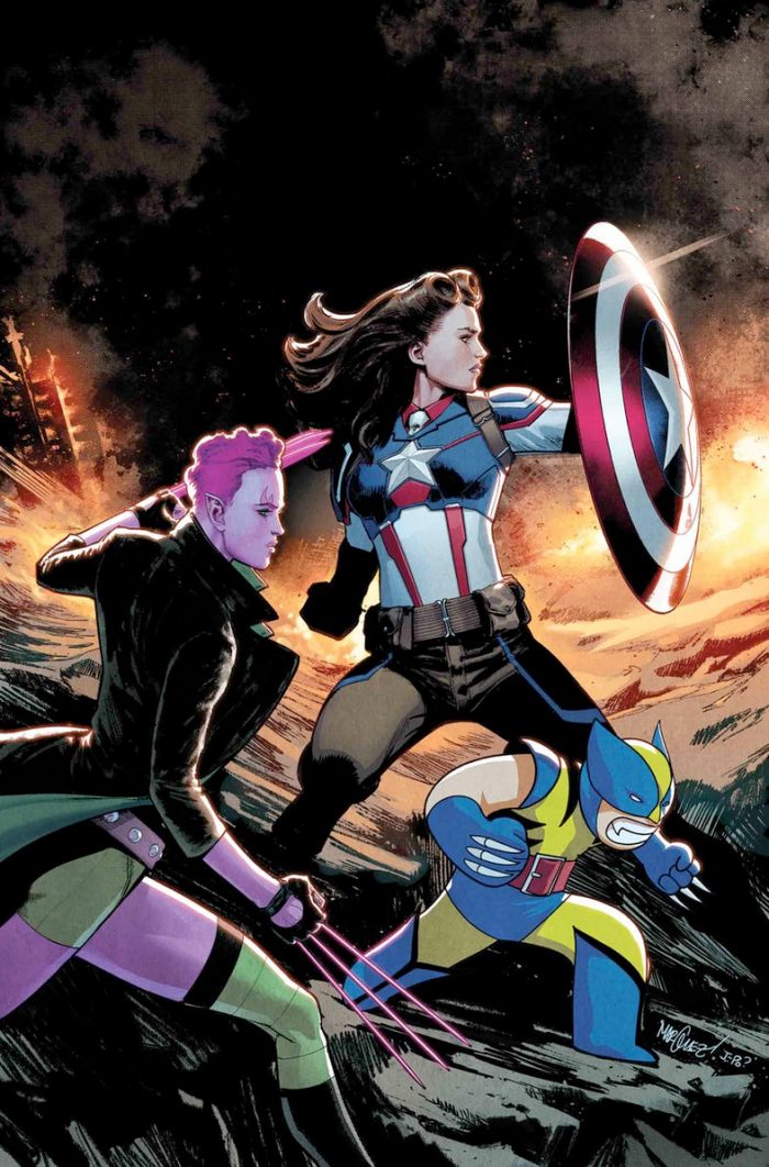 Peggy Carter as Captain America