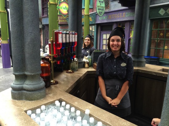 Gilly Water potion stand diagon alley
