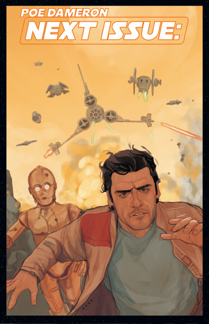 poe dameron comic cover