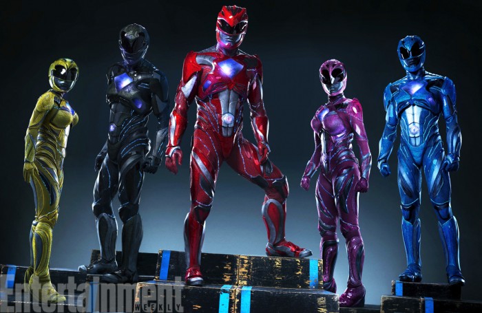 power rangers suits