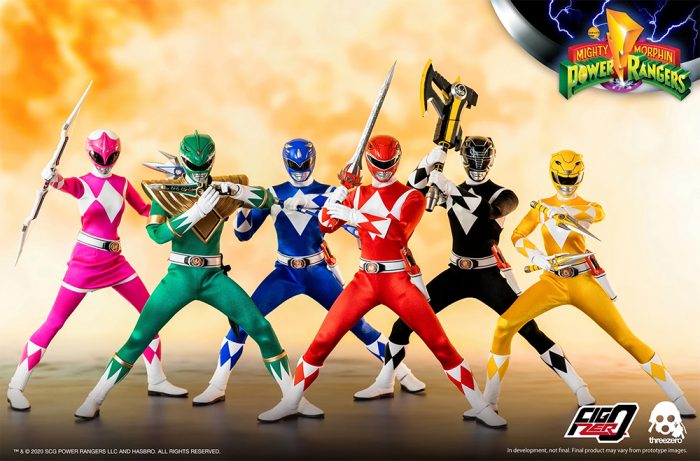 Mighty Morphin Power Rangers 1/6 Scale Figures