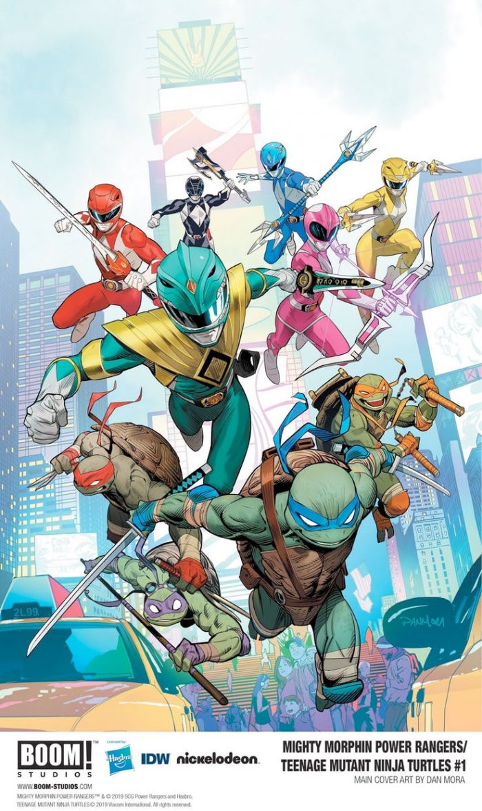 Power Rangers and Teenage Mutant Ninja Turtles Crossover Comic