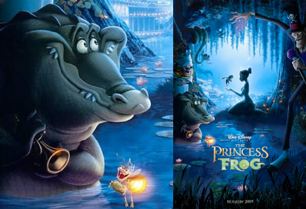 the princess and the frog poster