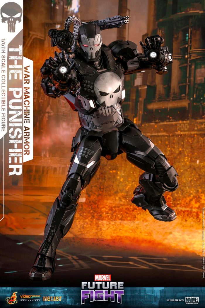 Punisher as War Machine - Future Fight - Hot Toys Figure