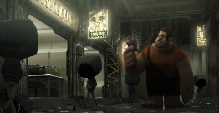 ralph breaks the internet darkweb concept art