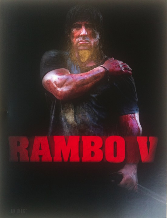 rambo V poster