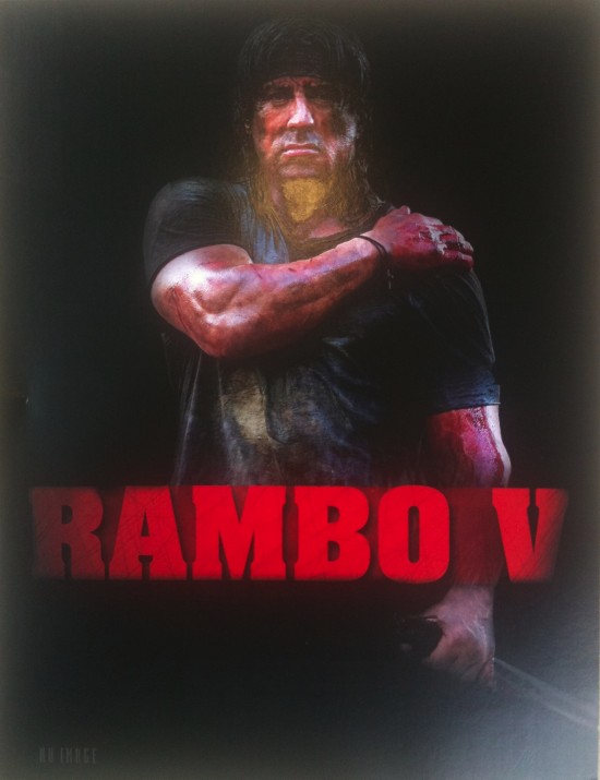 rambo V poster