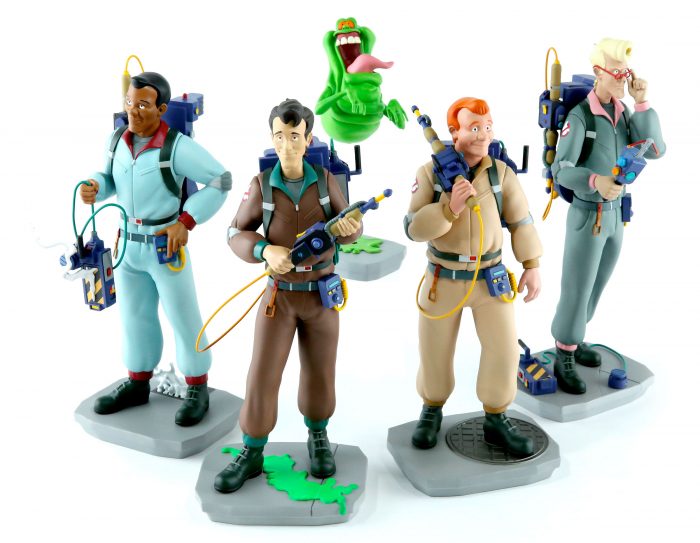 The Real Ghostbusters Statues