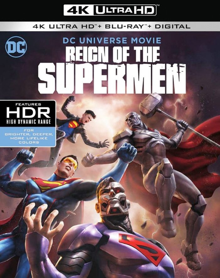 Reign of the Superman Blu-ray Cover
