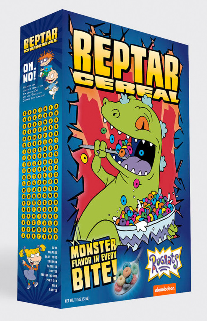 Rugrats Reptar Cereal