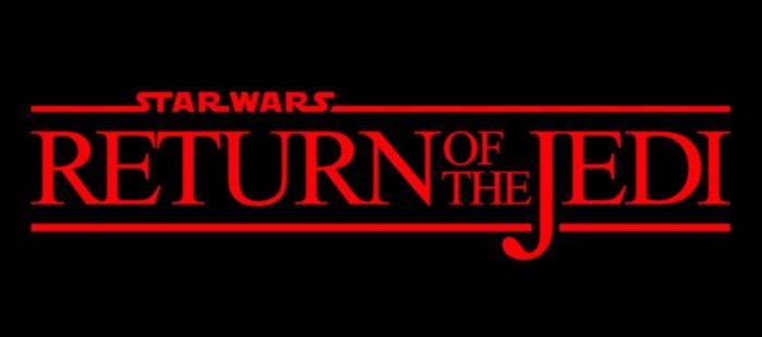 return of the jedi logo