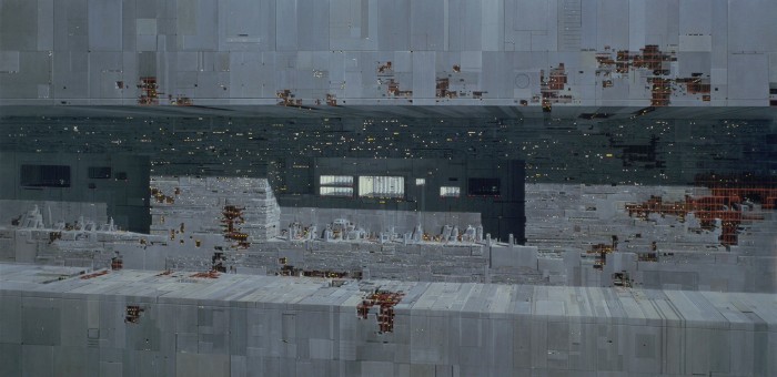 Return of the Jedi - Death Star Matte Painting