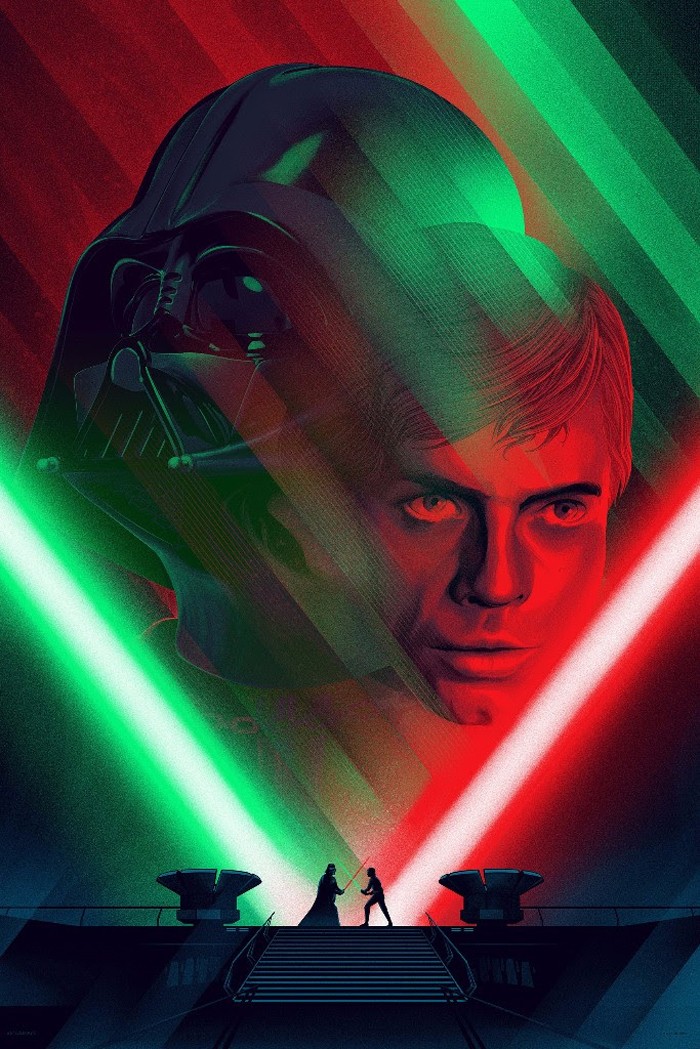 Kevin Tong Star Wars Prints - Return of the Jedi