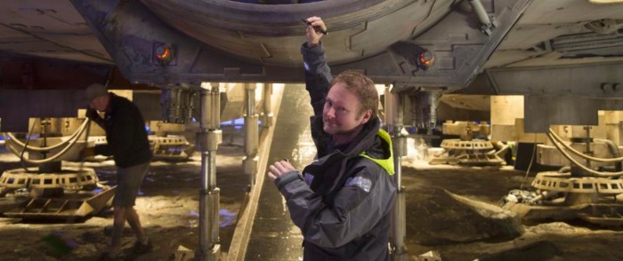 rian johnson millenium falcon