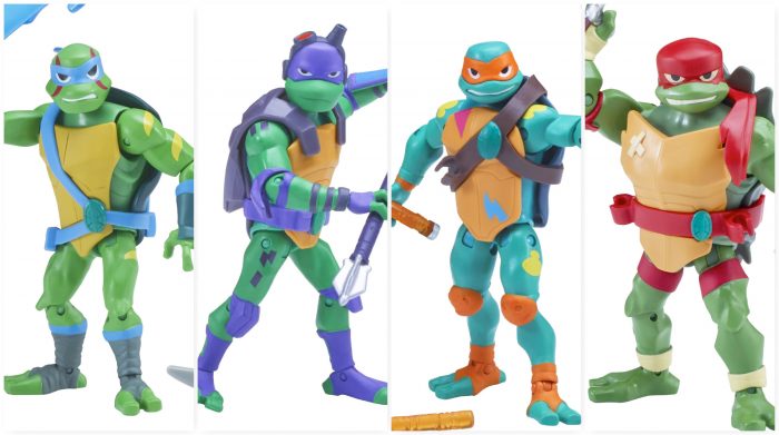 Rise of the Teenage Mutant Ninja Turtles Figures