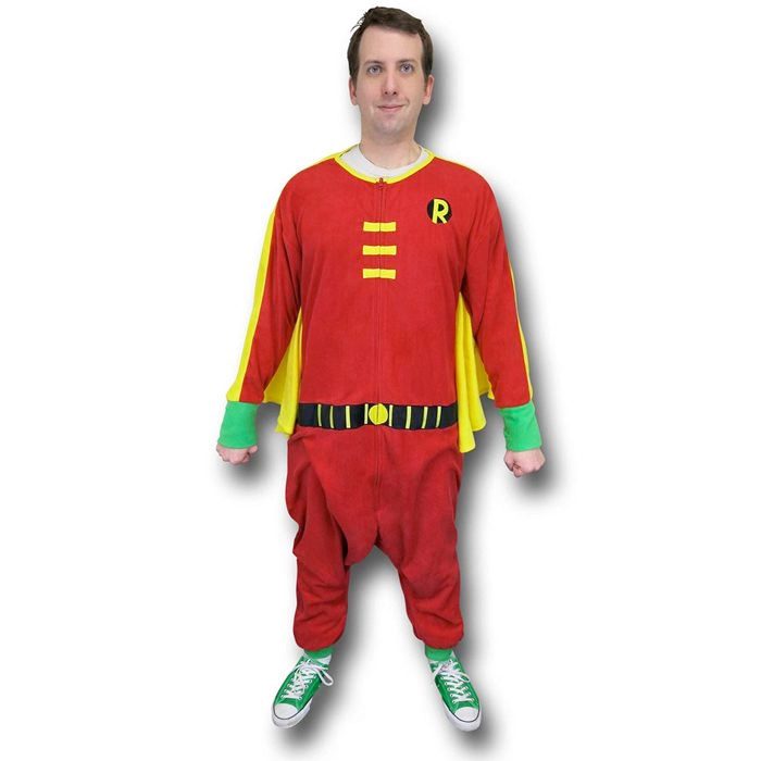 Robin Caped Union Suit Onesie