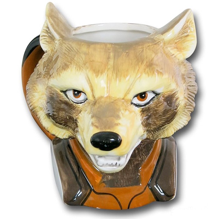 Rocket Raccoon Face Mug