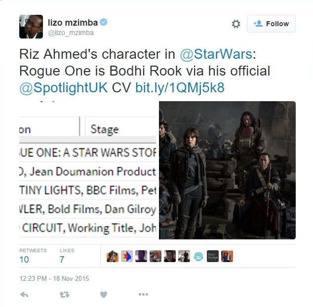 rogue one character name