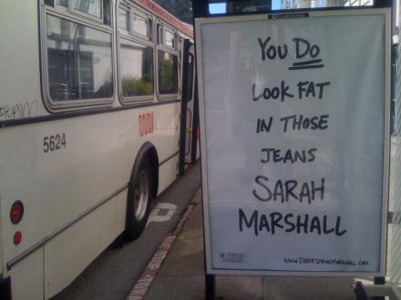 Bus Shelter Forgetting Sarah Marshall
