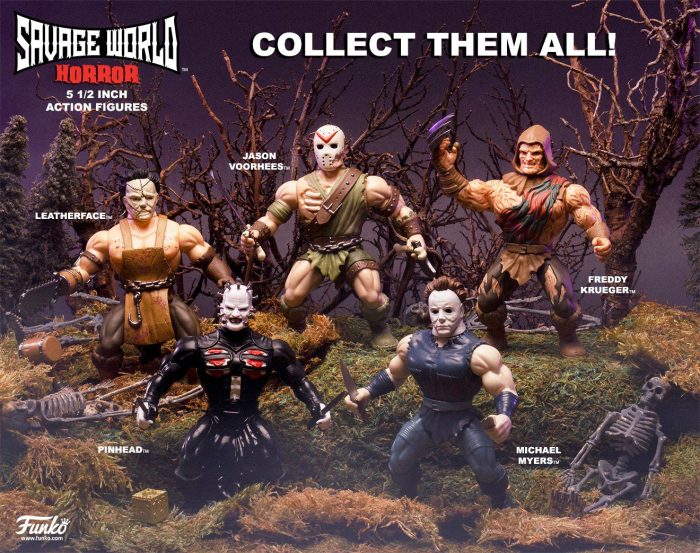 Savage World Horror Action Figures