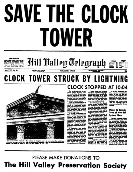 Save the Clock Tower Flyer