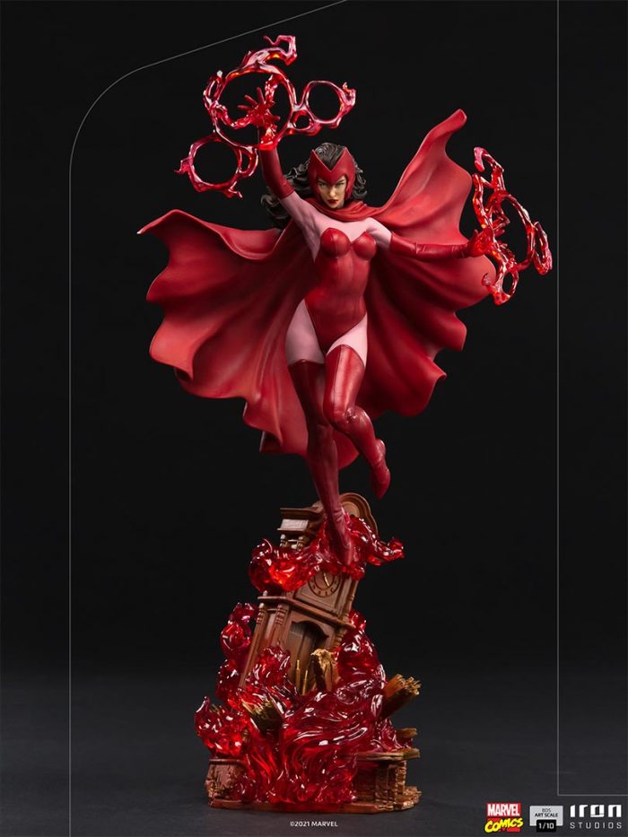 Scarlet Witch Battle Diorama Statue