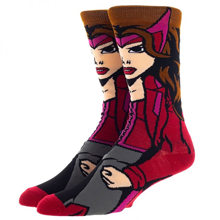 Scarlet Witch Character Socks