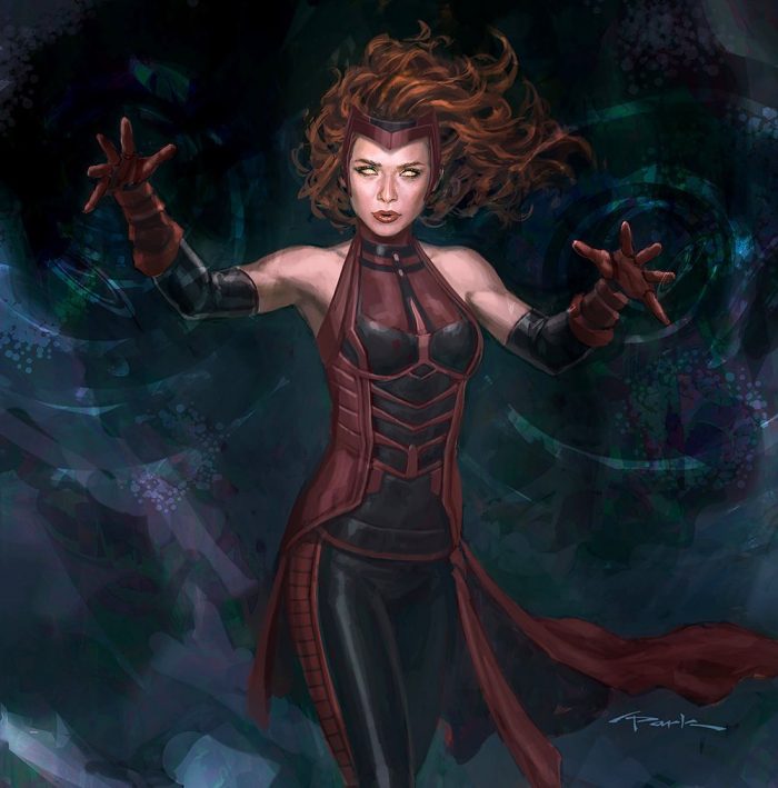 Scarlet Witch - Andy Park Concept Art