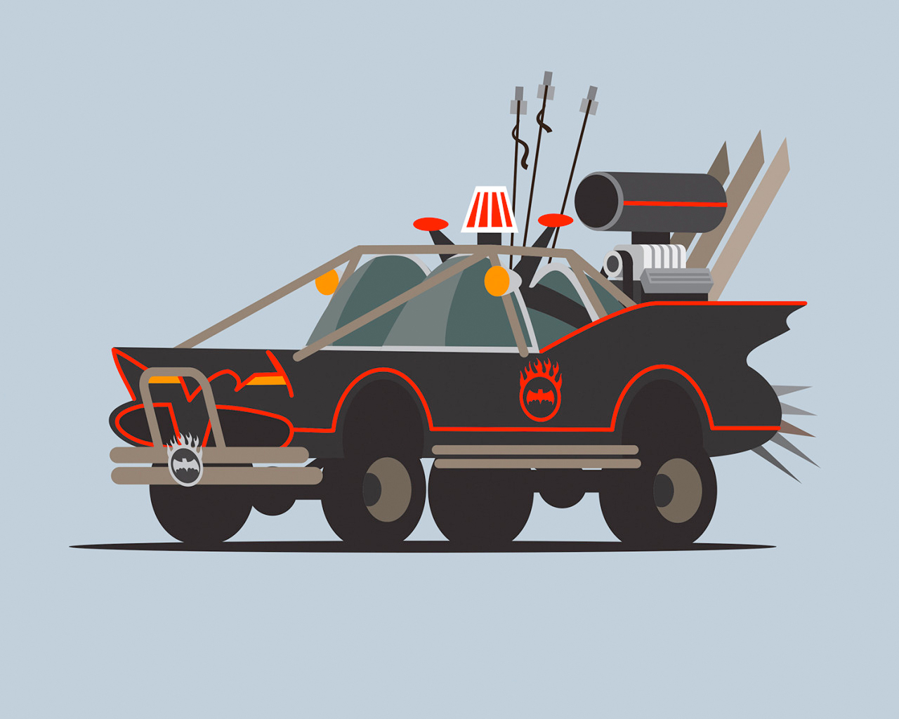 Artist Scott Park Turns the Ecto-1, DeLorean & More Into ...