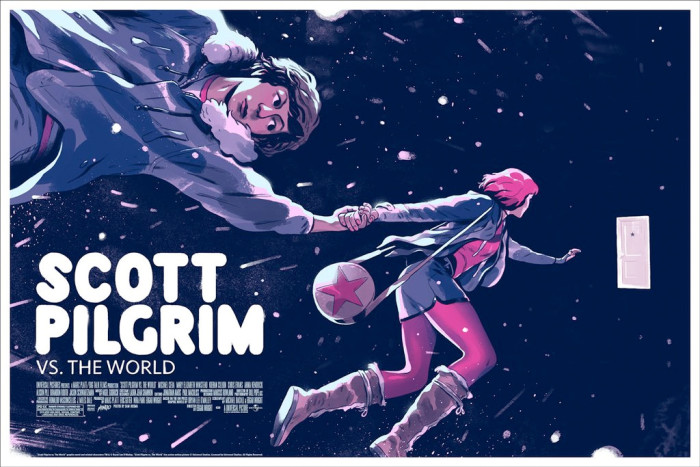 Scott Pilgrim vs the World Mondo Print