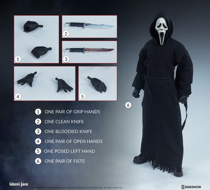 Sideshow Collectibles Scream Ghost Face Figure