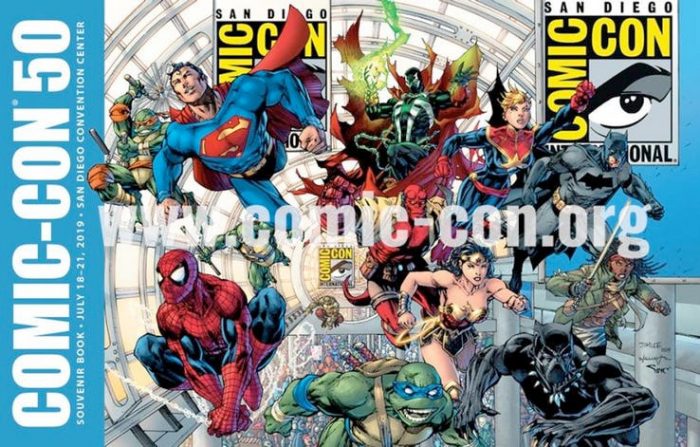 San Diego Comic-Con 50th Anniversary Cover