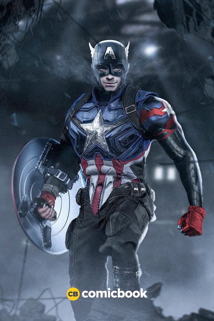 Sebastian Stan as Captain America