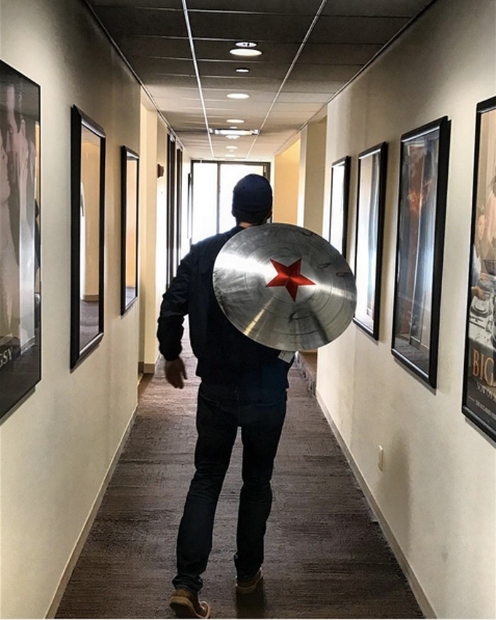 Sebastian Stan Winter Soldier Shield