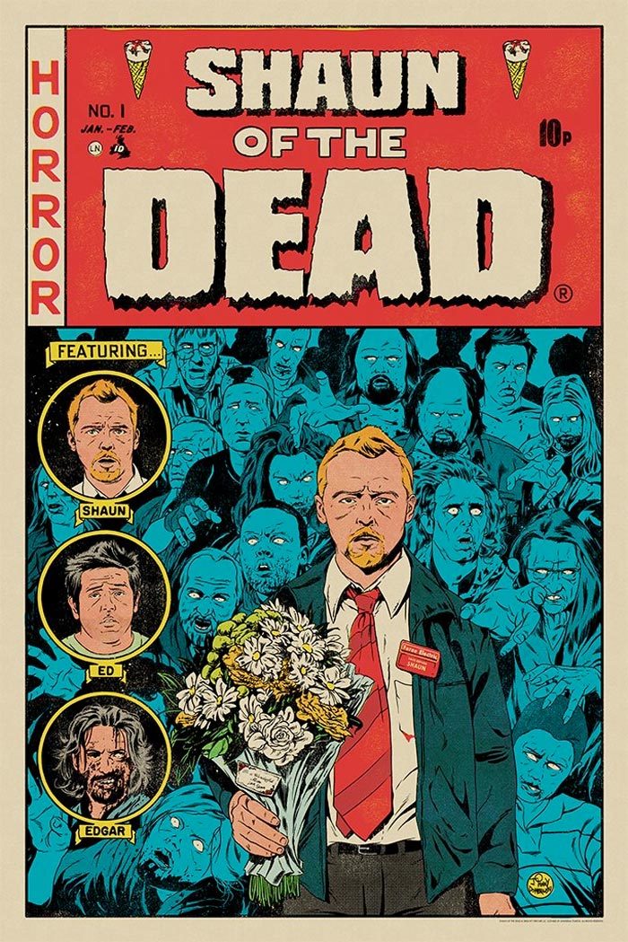 Mondo Cornetto Trilogy Prints - Shaun of the Dead