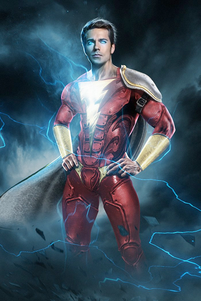 Zachary Levi as Shazam - Boss Logic