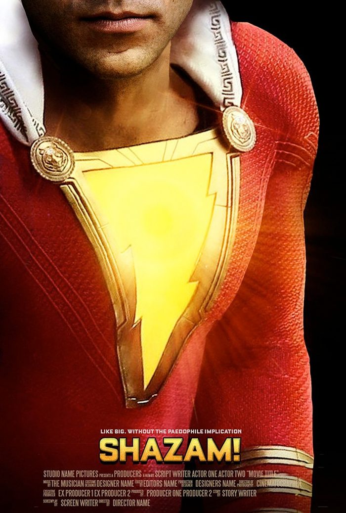 Shazam Fanmade Poster