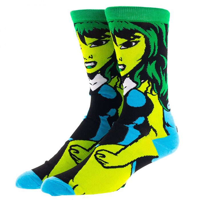 She-Hulk Character Socks