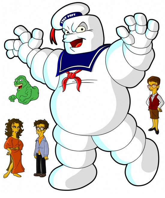 Desvelado - Cool Stuff: Simpsonized Ghostbusters | /Film